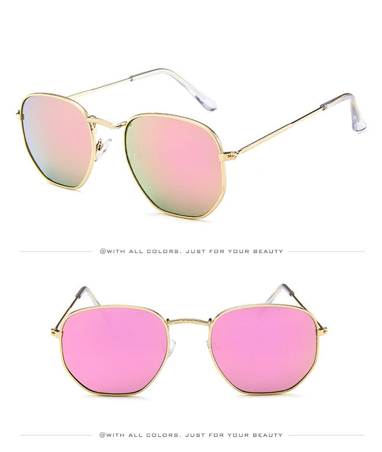2022 Vintage Metal Men Sunglasses Brand Designer Sun Glasses Women Female Classic Driving Eyewear uv400 Oculos De Sol Masculino
