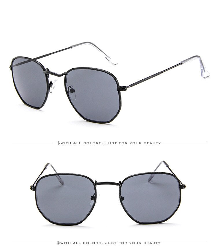 2022 Vintage Metal Men Sunglasses Brand Designer Sun Glasses Women Female Classic Driving Eyewear uv400 Oculos De Sol Masculino