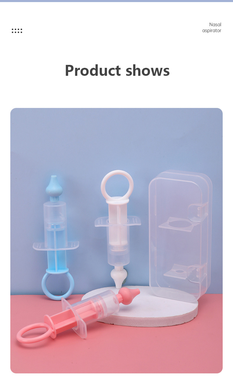 Baby Nasal Aspirator professional şırınge for Baby Nasal Irrigation