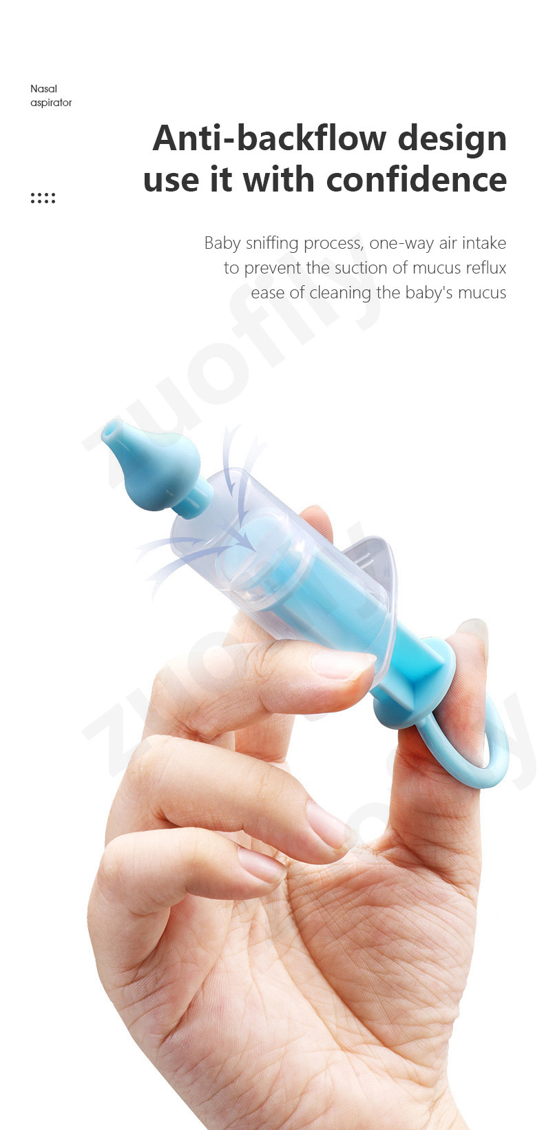 Baby Nasal Aspirator professional şırınge for Baby Nasal Irrigation