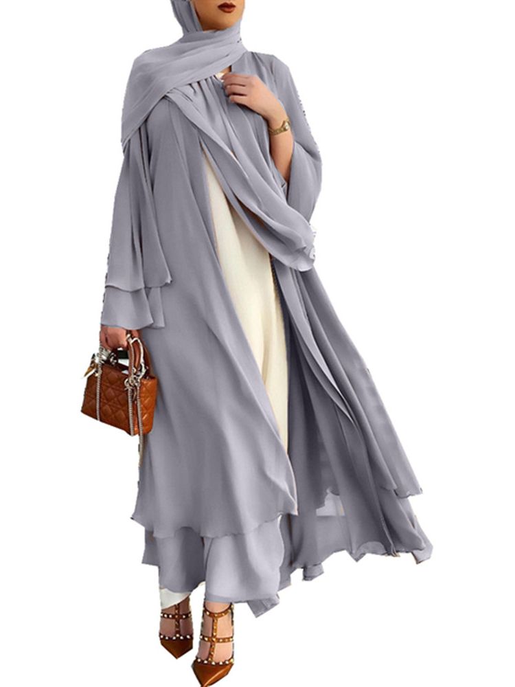 Better Double layer Abaya Kimono Dubai Kaftan Muslim Cardigan Abayas Dresses Women Casual Robe Femme Caftan Islam Clothes F2664 Better Double layer Abaya Kimono Dubai Kaftan Muslim Cardigan Abayas Dresses Women Casual Robe Femme Caftan Islam Clothes F2664