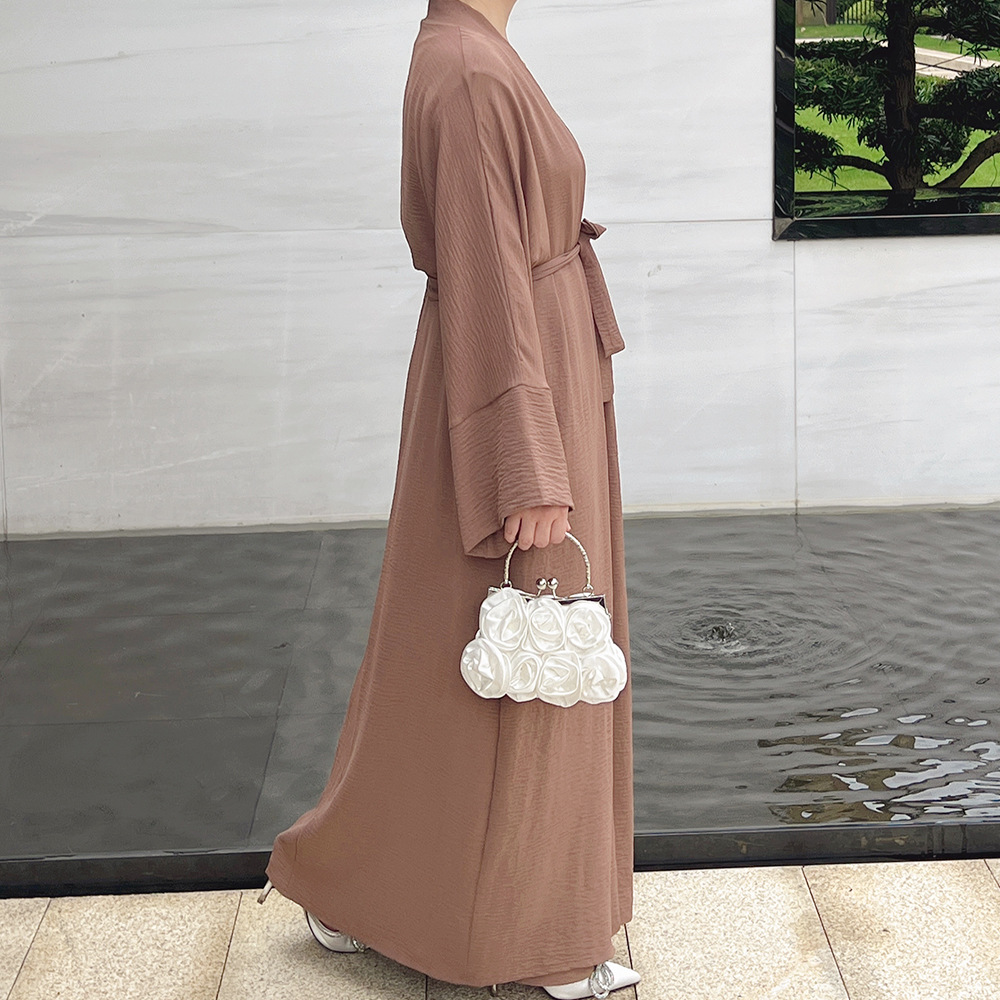 2 Piece Abaya Dress Set Morocco Muslim Abayas Women Kaftans Evening Dresses Women Dubai Turkey Long Dress Robe Femme Vestidos