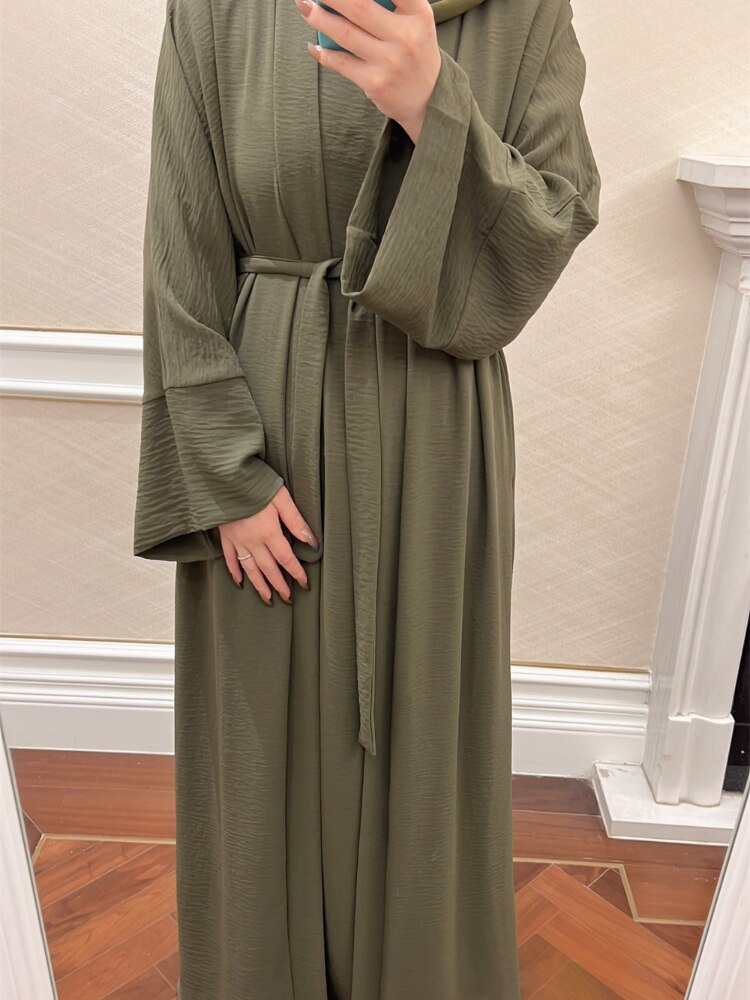 2 Piece Abaya Dress Set Morocco Muslim Abayas Women Kaftans Evening Dresses Women Dubai Turkey Long Dress Robe Femme Vestidos