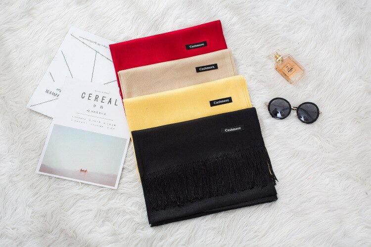 JTVOVO RUNMEIFA 2021 New Luxury Brand Women's Summer Thin Shawl Cashmere Pure Color Fringed Hijab Bandana Headscarf Winter Scarf JTVOVO RUNMEIFA 2021 New Luxury Brand Women's Summer Thin Shawl Cashmere Pure Color Fringed Hijab Bandana Headscarf Winter Scarf