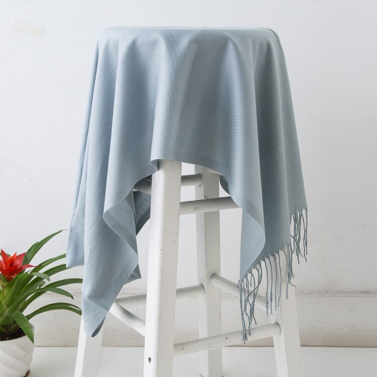 JTVOVO RUNMEIFA 2021 New Luxury Brand Women's Summer Thin Shawl Cashmere Pure Color Fringed Hijab Bandana Headscarf Winter Scarf JTVOVO RUNMEIFA 2021 New Luxury Brand Women's Summer Thin Shawl Cashmere Pure Color Fringed Hijab Bandana Headscarf Winter Scarf