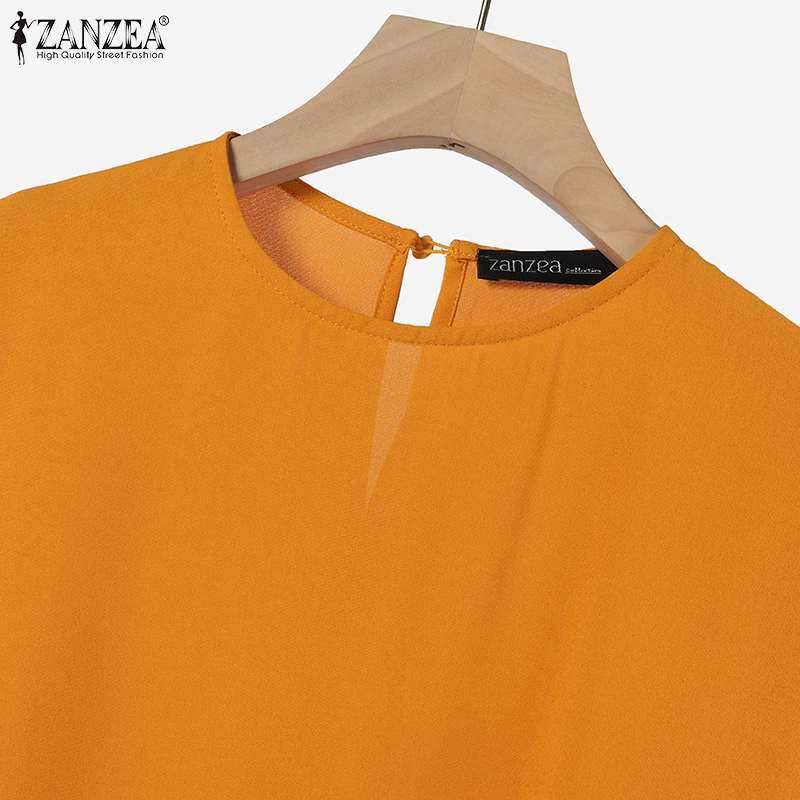 ZANZEA Fashion Muslim Sets 2PCS Long Sleeve Split Hem Tops Loose Troousers Woman Vintage Loose Urban Tracksuits 2023 Oversized ZANZEA Fashion Muslim Sets 2PCS Long Sleeve Split Hem Tops Loose Troousers Woman Vintage Loose Urban Tracksuits 2023 Oversized