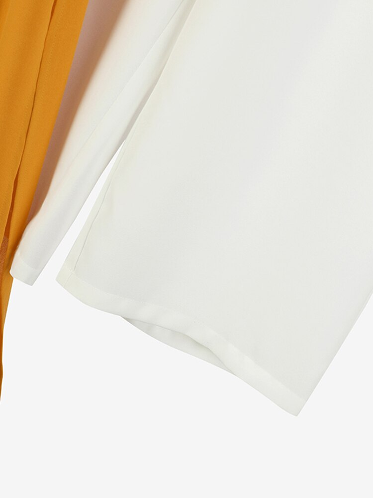 ZANZEA Fashion Muslim Sets 2PCS Long Sleeve Split Hem Tops Loose Troousers Woman Vintage Loose Urban Tracksuits 2023 Oversized ZANZEA Fashion Muslim Sets 2PCS Long Sleeve Split Hem Tops Loose Troousers Woman Vintage Loose Urban Tracksuits 2023 Oversized