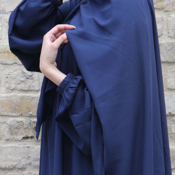 Ramadan Hoody Abaya Sewn Hijab Scarf Prayer Dress Muslim Eid Nida Loose Abayas for Women Jilbab Kaftan Robe Islam Dubai Djellaba Ramadan Hoody Abaya Sewn Hijab Scarf Prayer Dress Muslim Eid Nida Loose Abayas for Women Jilbab Kaftan Robe Islam Dubai Djellaba