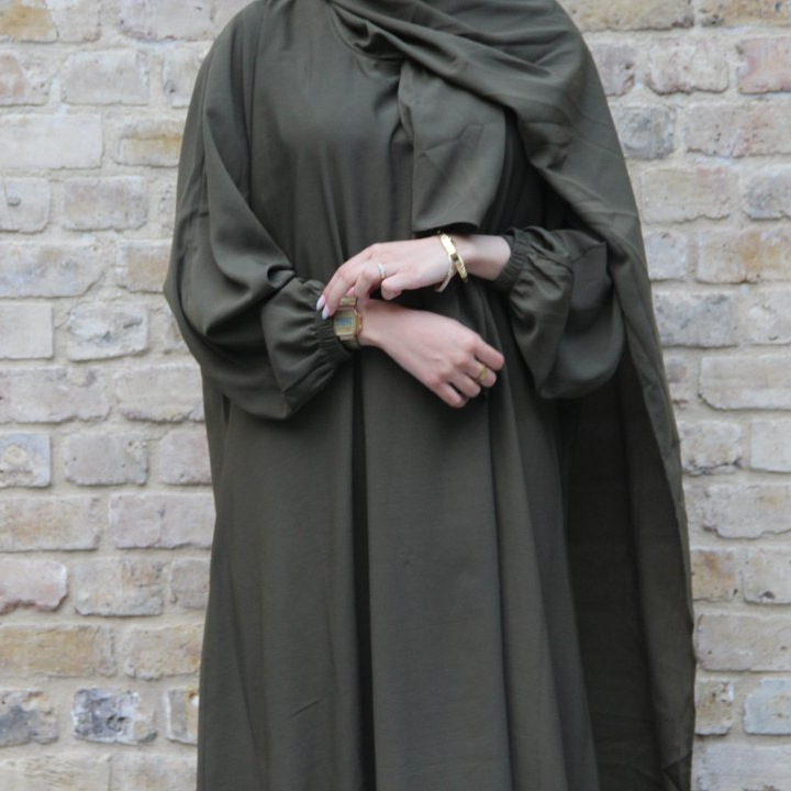Ramadan Hoody Abaya Sewn Hijab Scarf Prayer Dress Muslim Eid Nida Loose Abayas for Women Jilbab Kaftan Robe Islam Dubai Djellaba Ramadan Hoody Abaya Sewn Hijab Scarf Prayer Dress Muslim Eid Nida Loose Abayas for Women Jilbab Kaftan Robe Islam Dubai Djellaba