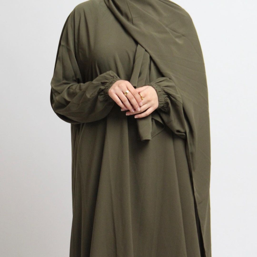 Ramadan Hoody Abaya Sewn Hijab Scarf Prayer Dress Muslim Eid Nida Loose Abayas for Women Jilbab Kaftan Robe Islam Dubai Djellaba Ramadan Hoody Abaya Sewn Hijab Scarf Prayer Dress Muslim Eid Nida Loose Abayas for Women Jilbab Kaftan Robe Islam Dubai Djellaba