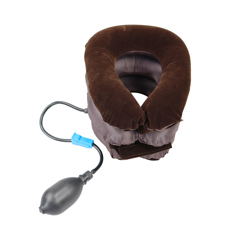 Neck Stretcher Inflatable Air Neck Traction Apparatus Device Soft Neck Cervical Collar Pillow