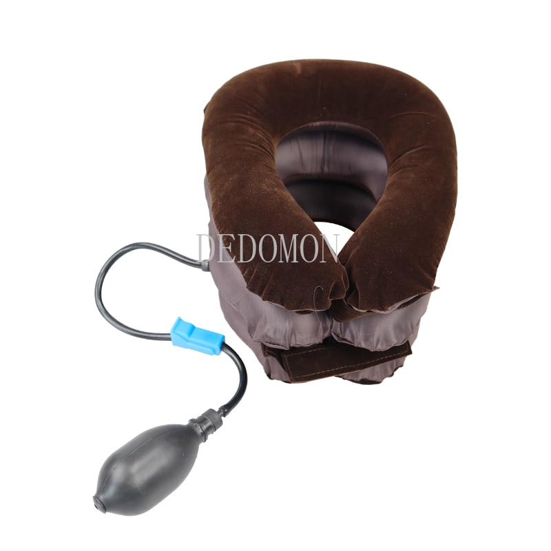 Neck Stretcher Inflatable Air Neck Traction Apparatus Device Soft Neck Cervical Collar Pillow Neck Stretcher Inflatable Air Neck Traction Apparatus Device Soft Neck Cervical Collar Pillow