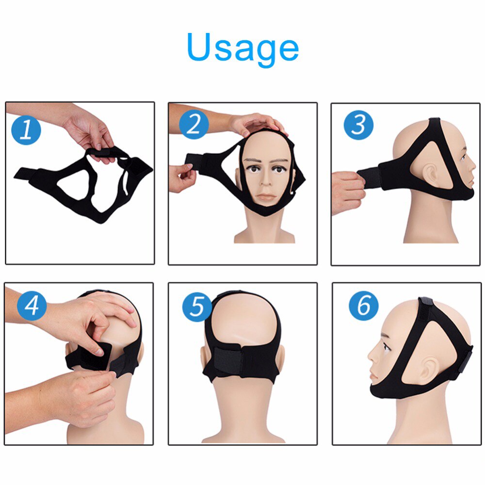 Anti Snoring Strap Snore Stopper Belt Anti Snoring Triangle Headband Belt Bandage Sleeping Support Masks Mouth Guard Sleeps Aids Anti Snoring Strap Snore Stopper Belt Anti Snoring Triangle Headband Belt Bandage Sleeping Support Masks Mouth Guard Sleeps Aids