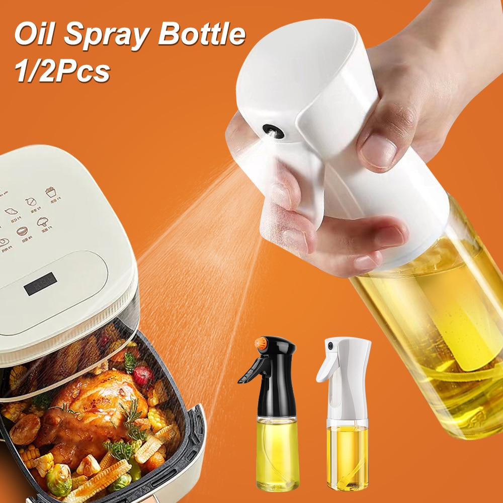 Kitchen Olive Oil Sprayer Bottle with brush for Cooking BBQ Baking Vinegar Oil Dispenser Mister Empty Bottle Container Gadget Kitchen Olive Oil Sprayer Bottle with brush for Cooking BBQ Baking Vinegar Oil Dispenser Mister Empty Bottle Container Gadget