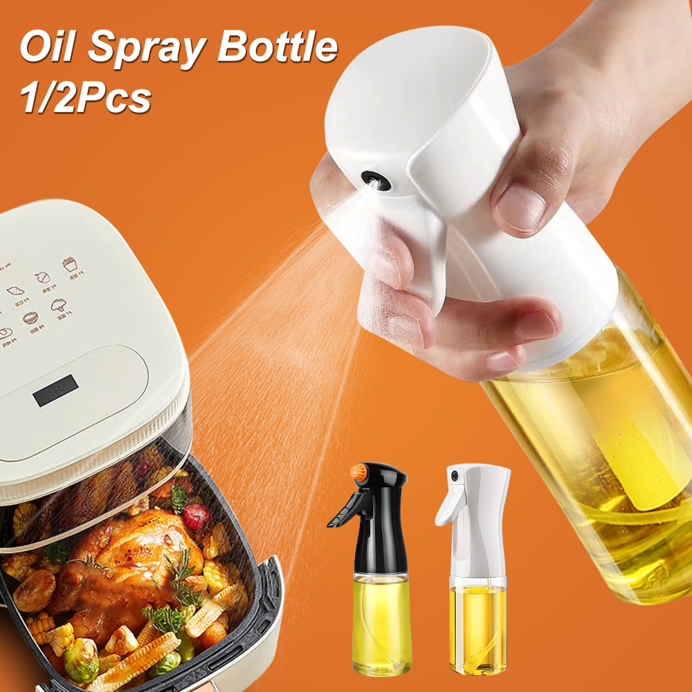 Kitchen Olive Oil Sprayer Bottle with brush for Cooking BBQ Baking Vinegar Oil Dispenser Mister Empty Bottle Container Gadget Kitchen Olive Oil Sprayer Bottle with brush for Cooking BBQ Baking Vinegar Oil Dispenser Mister Empty Bottle Container Gadget