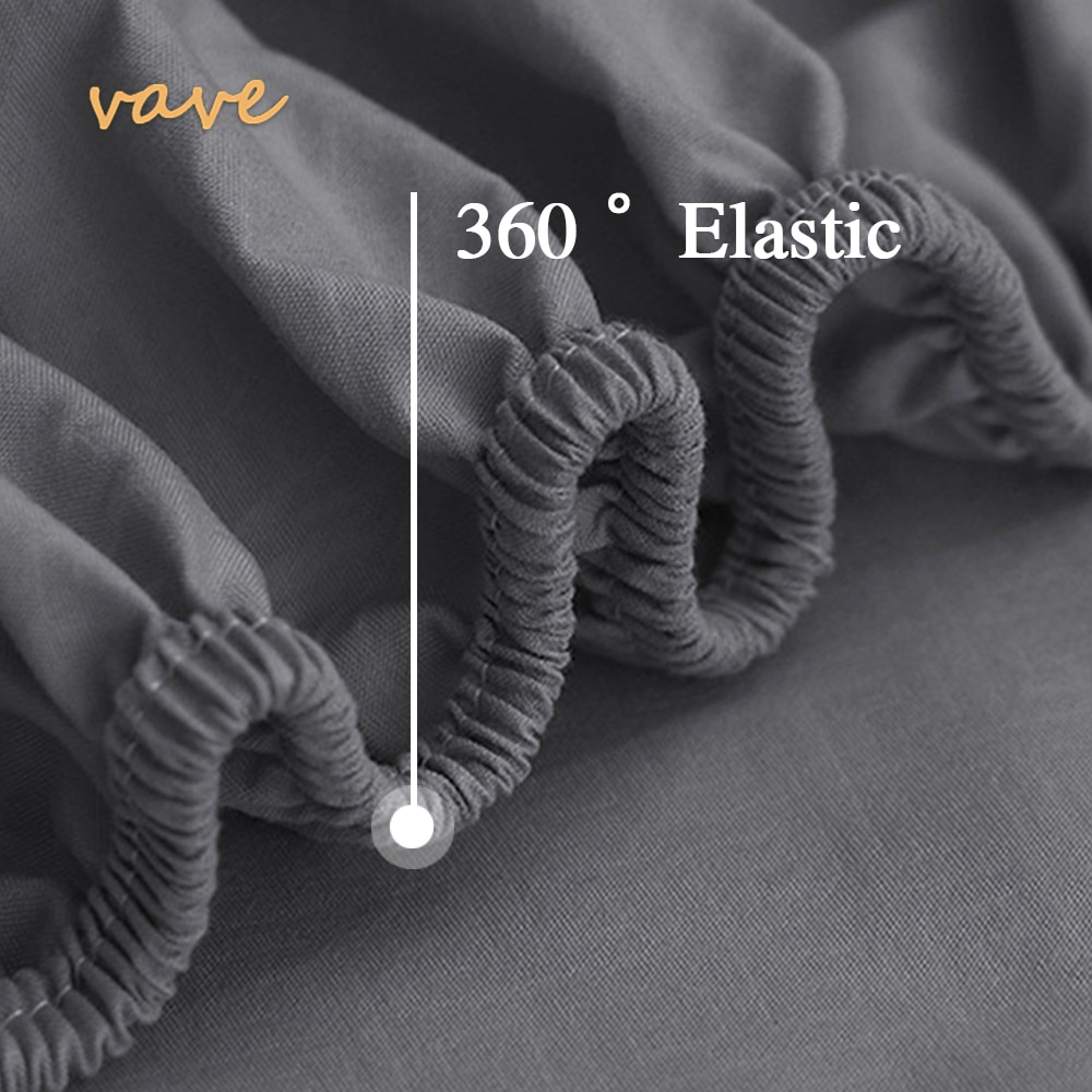100% Cotton Fitted Bed Sheet with Elastic Band Solid Color Anti-slip Adjustable Mattress Cover for Single Double King Queen Bed 100% Cotton Fitted Bed Sheet with Elastic Band Solid Color Anti-slip Adjustable Mattress Cover for Single Double King Queen Bed