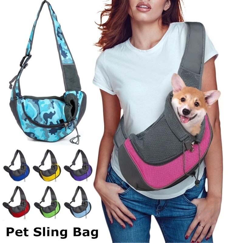 Pet Puppy Carrier S/L Outdoor Travel Dog Shoulder Bag Mesh Oxford Single Comfort Sling Handbag Tote Pouch Pet Puppy Carrier S/L Outdoor Travel Dog Shoulder Bag Mesh Oxford Single Comfort Sling Handbag Tote Pouch