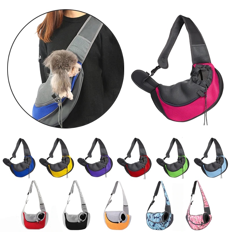 Pet Puppy Carrier S/L Outdoor Travel Dog Shoulder Bag Mesh Oxford Single Comfort Sling Handbag Tote Pouch Pet Puppy Carrier S/L Outdoor Travel Dog Shoulder Bag Mesh Oxford Single Comfort Sling Handbag Tote Pouch
