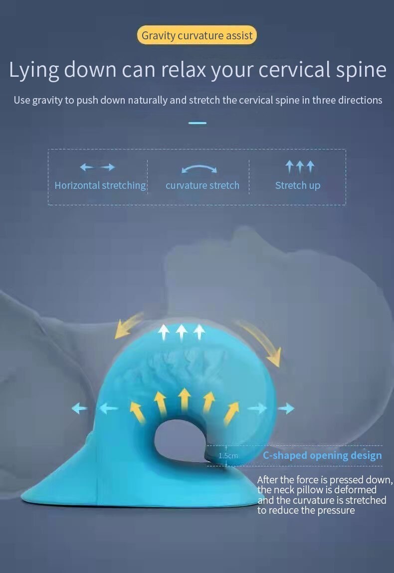 Cervical Spine Massage Pillow U Shaped Pillow Gravity Shiatsu Cervical Massage Pillow Neck and Shoulder Repair Neck Relaxation Cervical Spine Massage Pillow U Shaped Pillow Gravity Shiatsu Cervical Massage Pillow Neck and Shoulder Repair Neck Relaxation