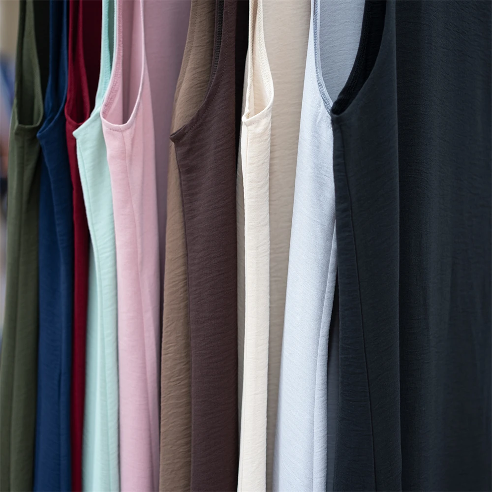 Ramadan Sleeveless Abaya Turkey Islam Arabic Muslim Long Dress African Dresses For Women Clothing Robe Musulmane Femme Vestidos