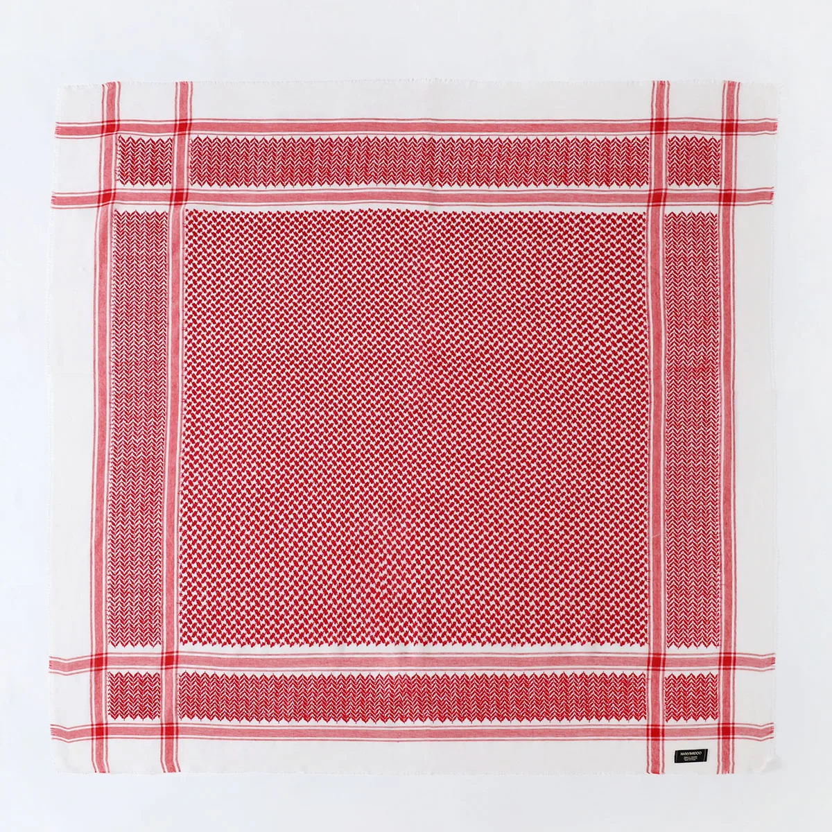 55 Inches Muslim Men's Wool High Quality Plaid Hajj Towels Arab Middled East Male Adults Free Size 140*140CM Ihram Square Hijabs