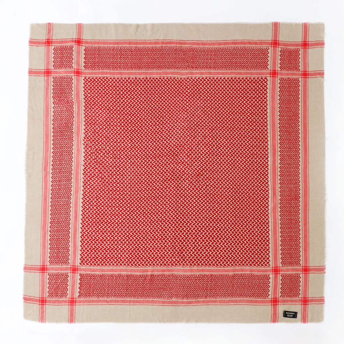 55 Inches Muslim Men's Wool High Quality Plaid Hajj Towels Arab Middled East Male Adults Free Size 140*140CM Ihram Square Hijabs