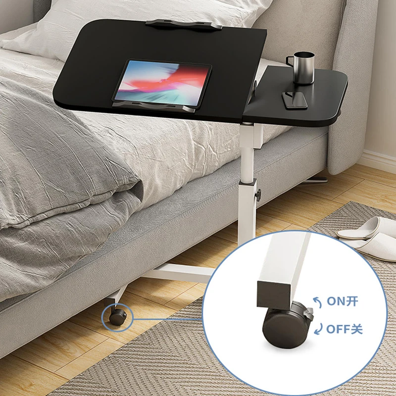 Mobile Computer Desk Study Table Laptop Stand Shelf Bedside Table Laptop Adjustable Desk PC Bed Table For Home Room Furniture Mobile Computer Desk Study Table Laptop Stand Shelf Bedside Table Laptop Adjustable Desk PC Bed Table For Home Room Furniture